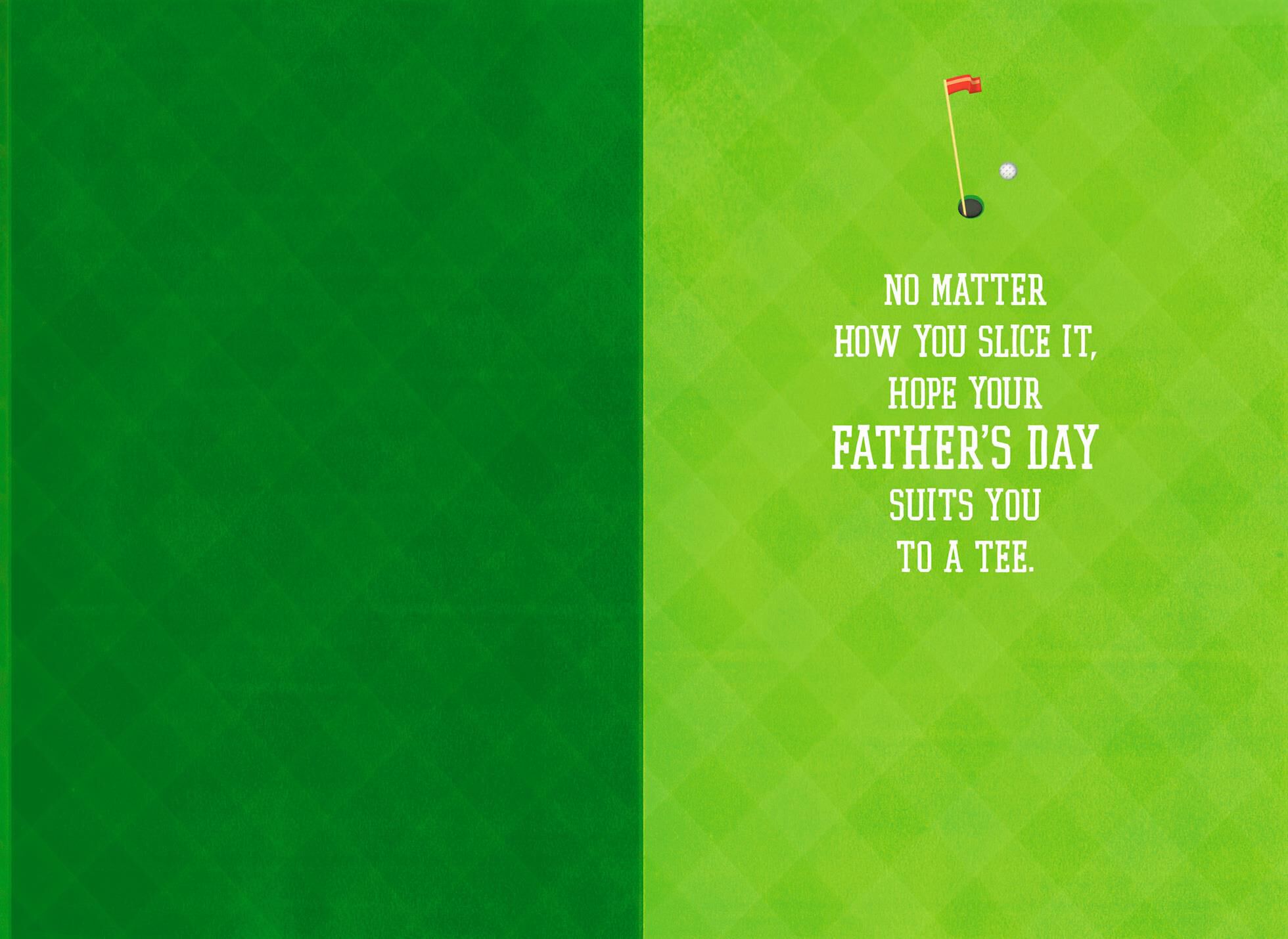 Pinball Golf Game Father's Day Sound Card