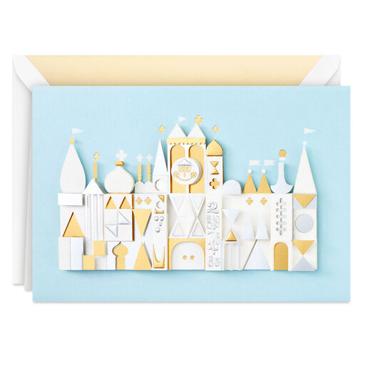 Walt Disney World 50th Anniversary Happy You're a Part of My World Card, 