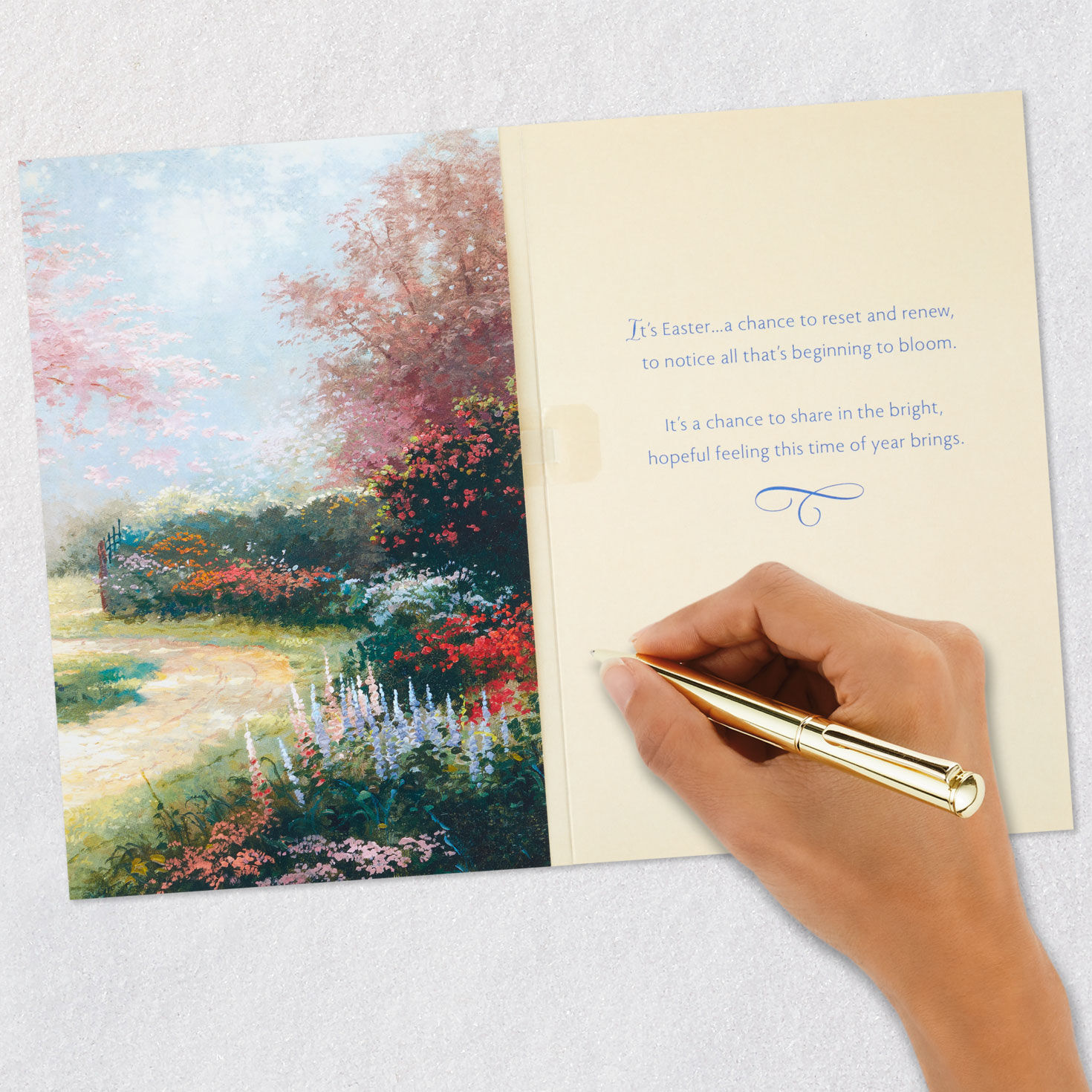 Thomas Kinkade Reset and Renew Musical Easter Card, , large image number 6