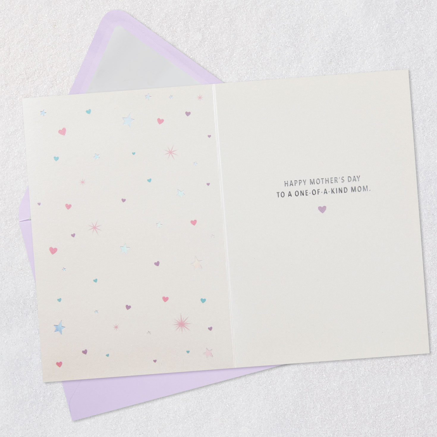 Unicorn Confetti Magical Mom Mother's Day Card Card Front with Sentiment image number 3