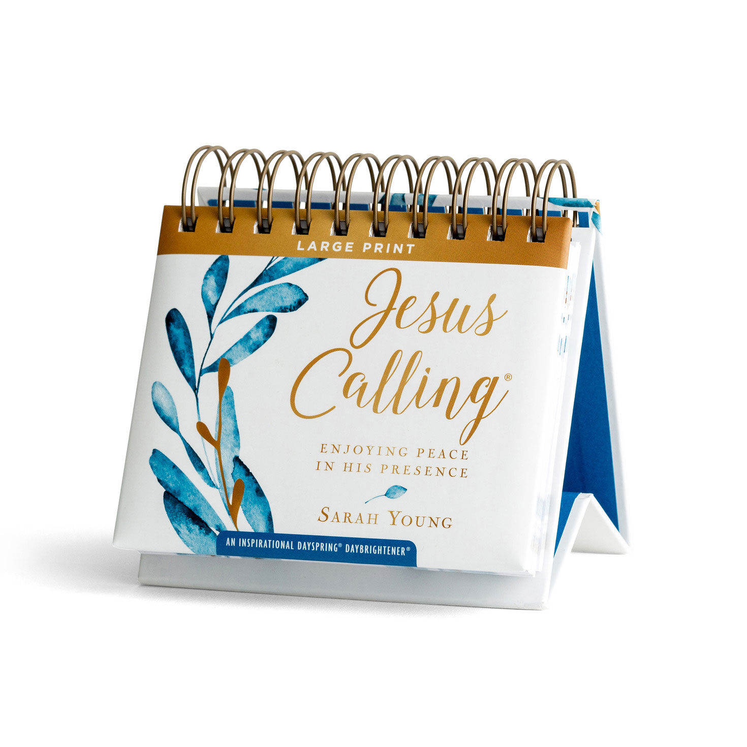 Jesus Calling®: Enjoying Peace in His Presence Large-Print Perpetual Calendar