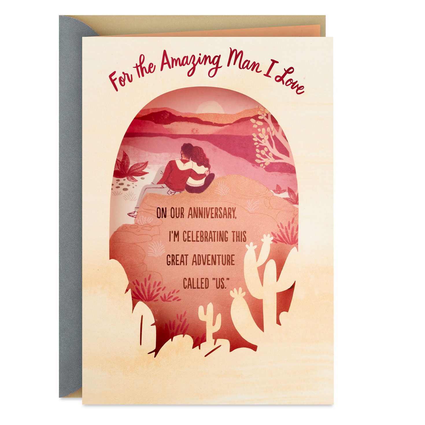 Celebrating Our Great Adventure Anniversary Card for Him for only USD 6.99 | Hallmark