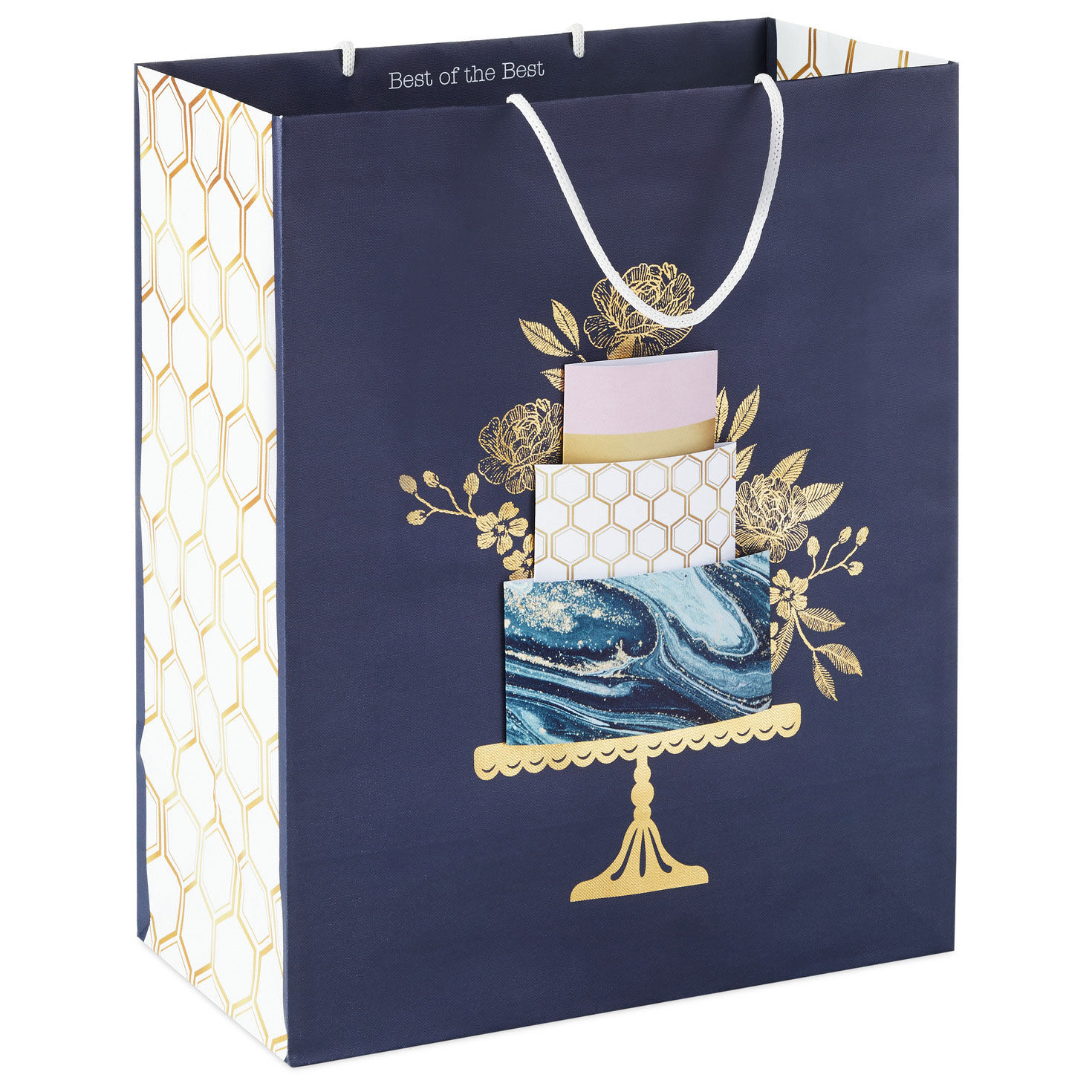 13" Elegant Cake Large Gift Bag