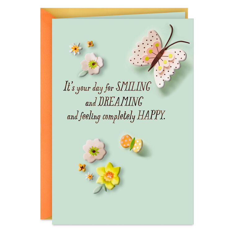 A Day for Smiling Birthday Card