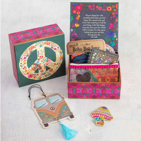 Natural Life Peace Happy Box Gift Set, 6 Pieces
