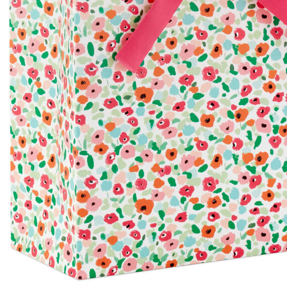 6.5" Bright Floral Small Gift Bag, , large image number 5
