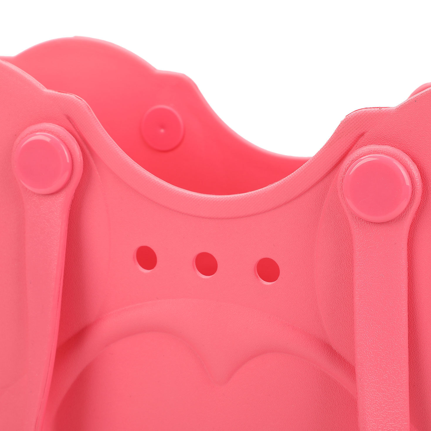 Mickey Mouse Face Coral Plastic Tote Bag detail image number 7