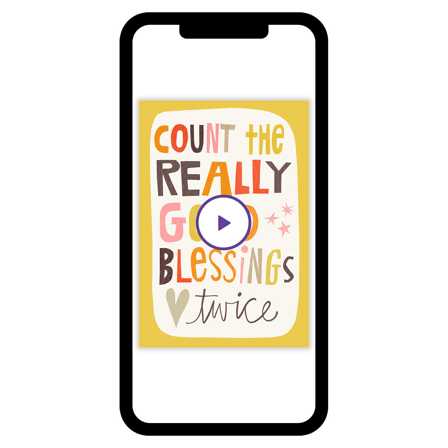 Count Blessings Twice eCard
