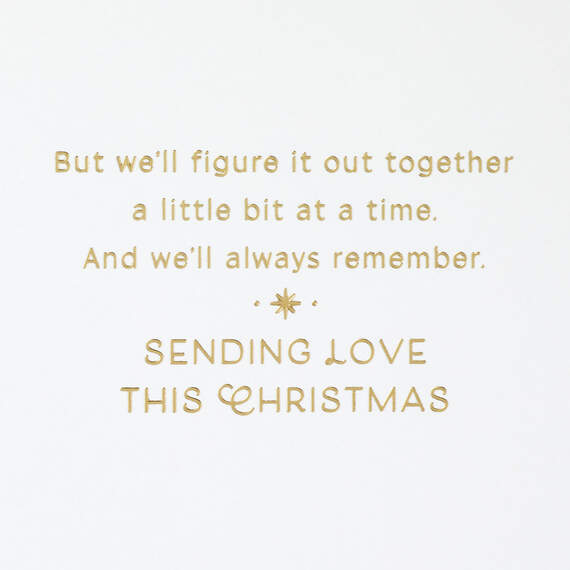 Sending Love Christmas Sympathy Card, , large image number 2