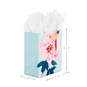 6.5" Pink Peony Small Mother's Day Gift Bag With Tissue, , large image number 3