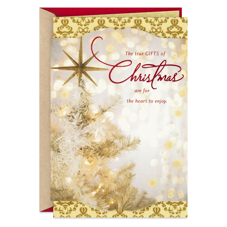 May God's Love Always Bless You Religious Christmas Card