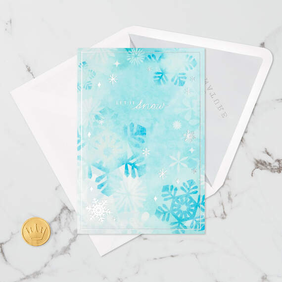 Let It Snow 3D Pop-Up Holiday Card, , large image number 5