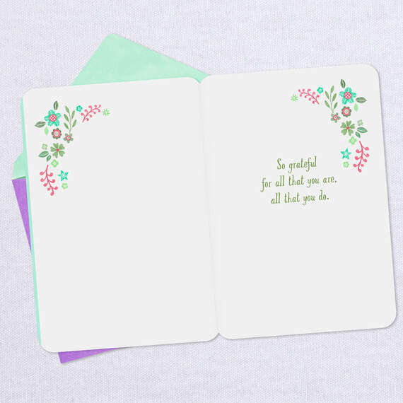 You Spread Good Deeds Like Flower Seeds Thank-You Card, , large image number 3
