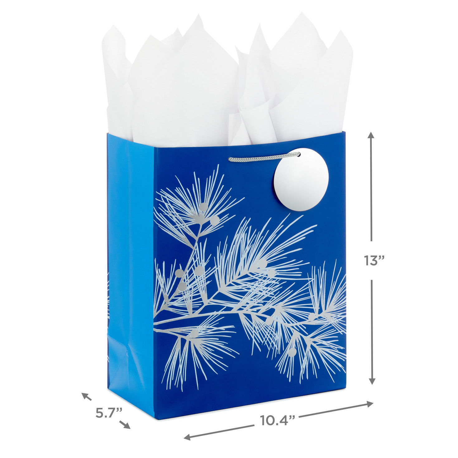 Silver christmas bags hot sale
