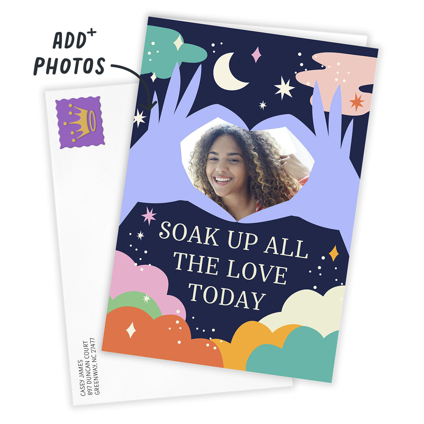 Soak Up All the Love Today Custom Love Card, , large image number 2