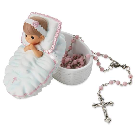 Precious Moments® Baptism Girl Box with Pink Rosary, , large image number 2