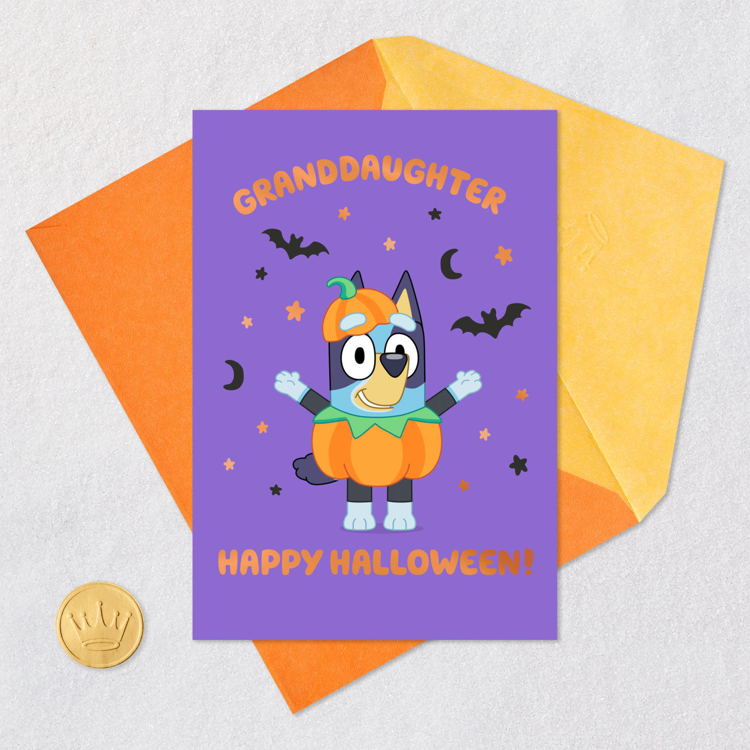 Bluey You're a Girl Who's Supercool Halloween Card for Granddaughter for only USD 2.99 | Hallmark