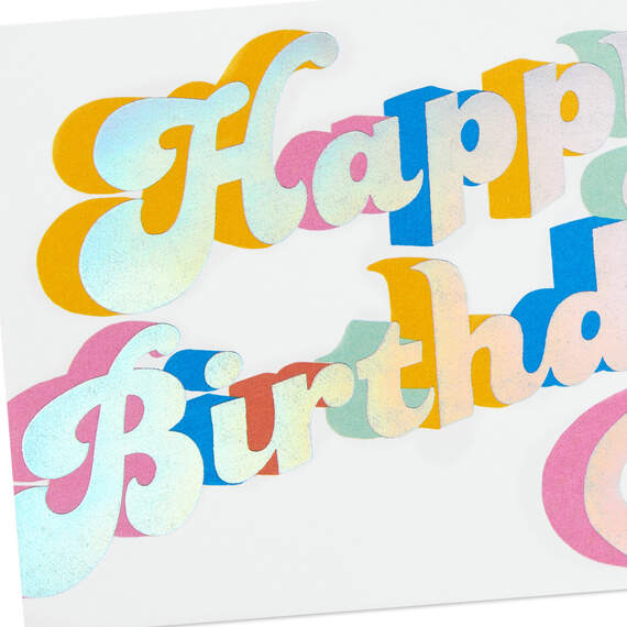 Peppy Pastels Assorted Birthday Cards, Box of 36, , large image number 6