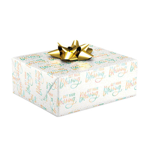 Get Your Blessing Wrapping Paper, 22.5 sq. ft., 