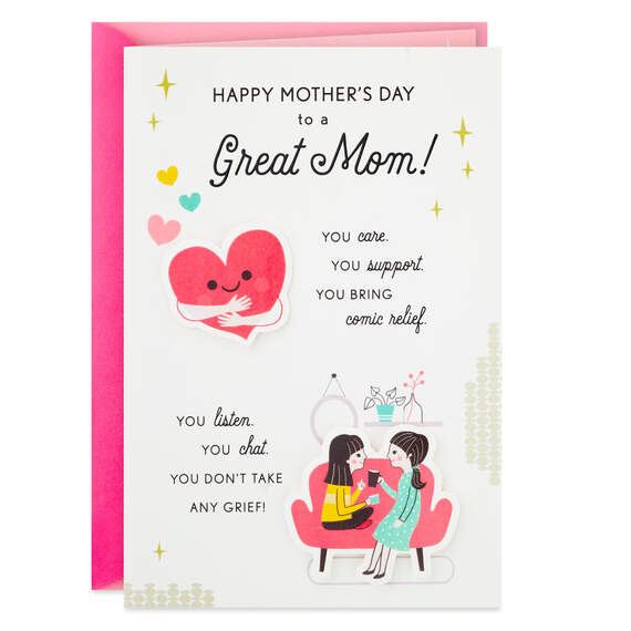 You Deserve a Day That's the Best Mother's Day Card