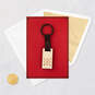 My Love Goes With You Valentine's Day Card With Key Chain, , large image number 6