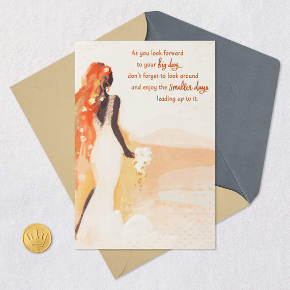 Enjoy the Days to Come Wedding Shower Card, , large image number 5