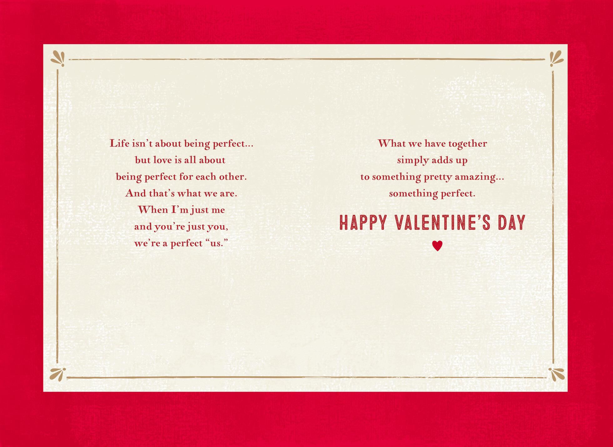 Perfect Match Valentine's Day Card