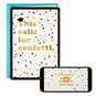 This Calls for Confetti Video Greeting Graduation Card, , large image number 1