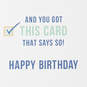 Ways to Know You're Turning 60 Birthday Card, , large image number 2