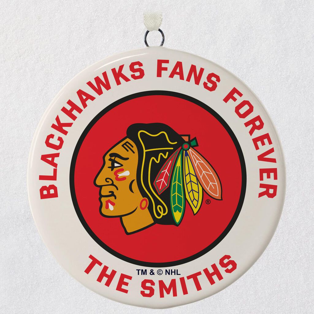nhl hockey personalized ornament