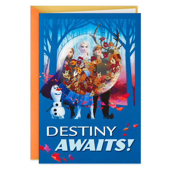 Disney Frozen 2 Destiny Awaits Birthday Card, , large image number 1