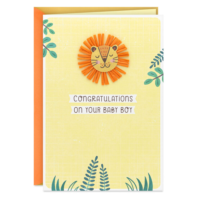 So Much Joy and Pride New Baby Boy Card