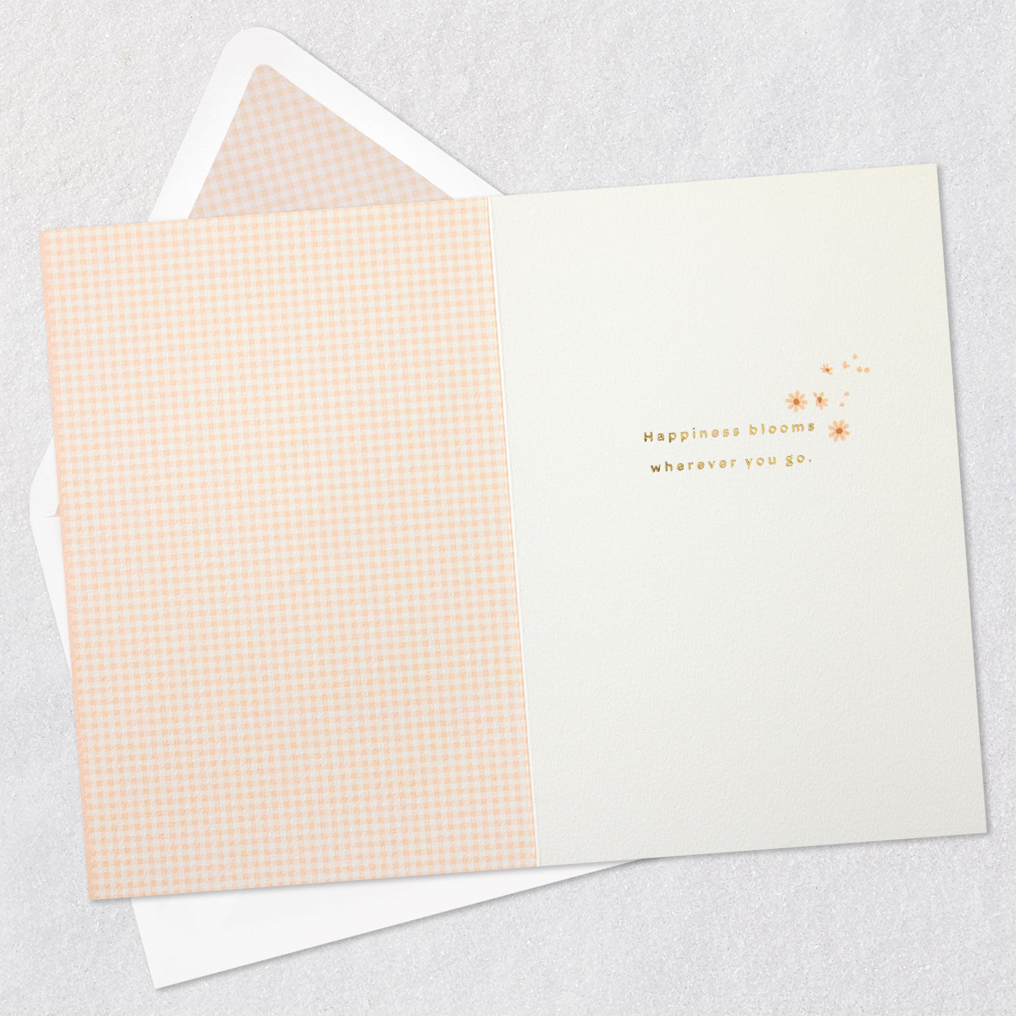 Flowers in Cowboy Boots Mother's Day Card Open card with envelope image number 3