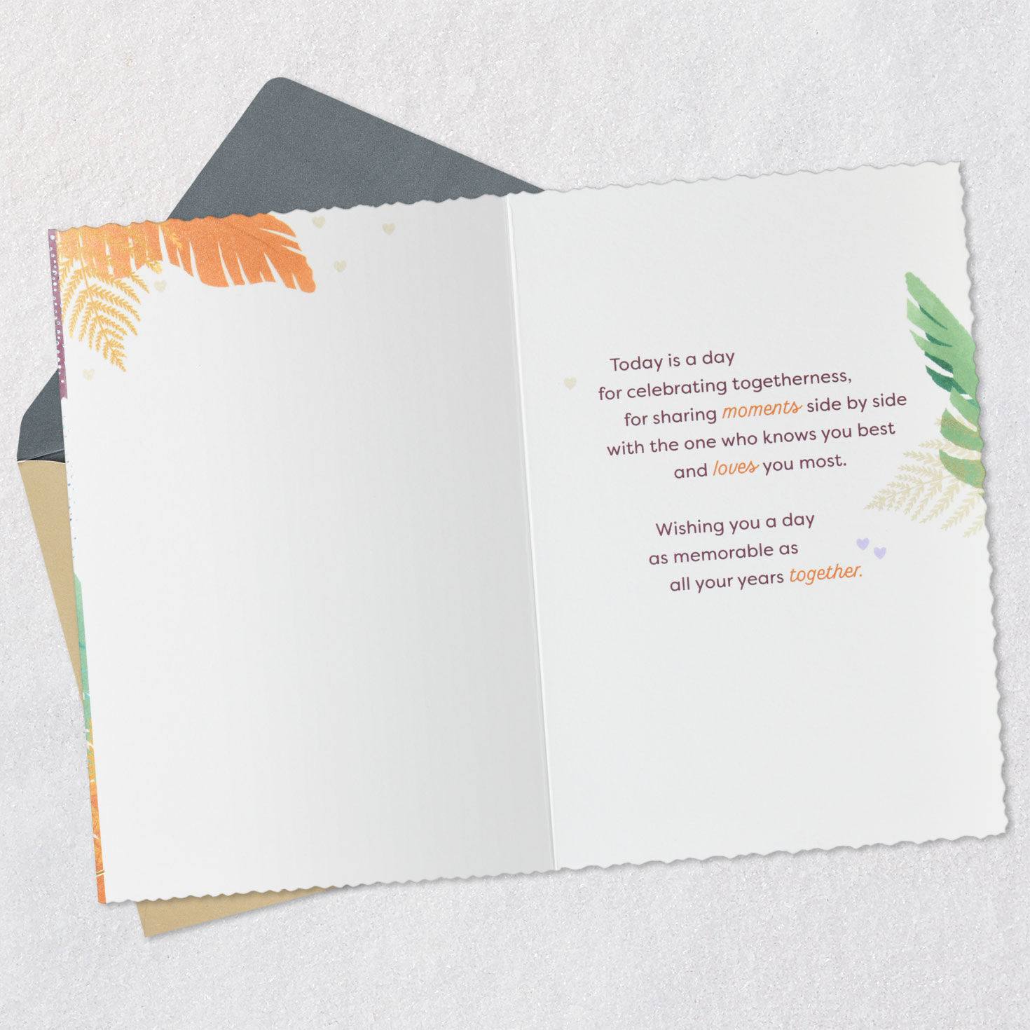 A Day for Celebrating Anniversary Card for Parents for only USD 5.99 | Hallmark