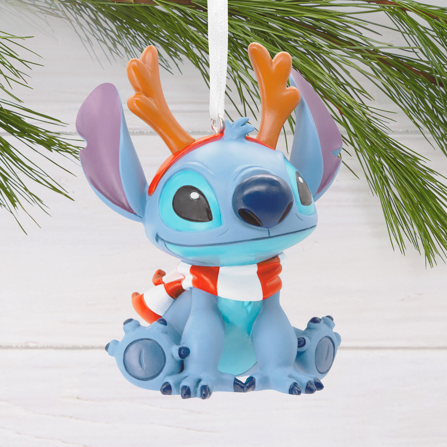 Disney Stitch Reindeer Stitch Hallmark Ornament for only USD 11.49 | Hallmark