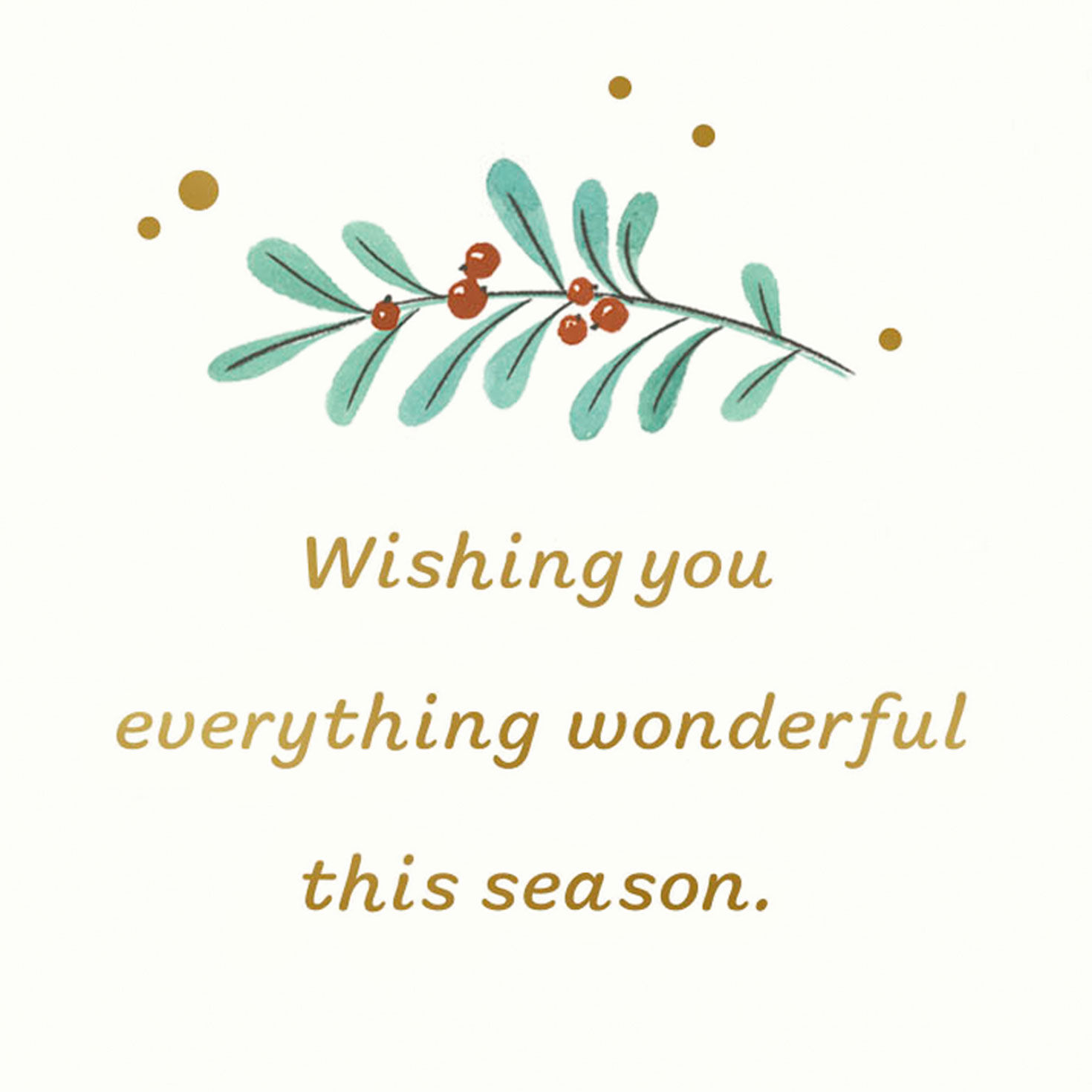 Wonder and Joy Money Holder Holiday Card, , large image number 2