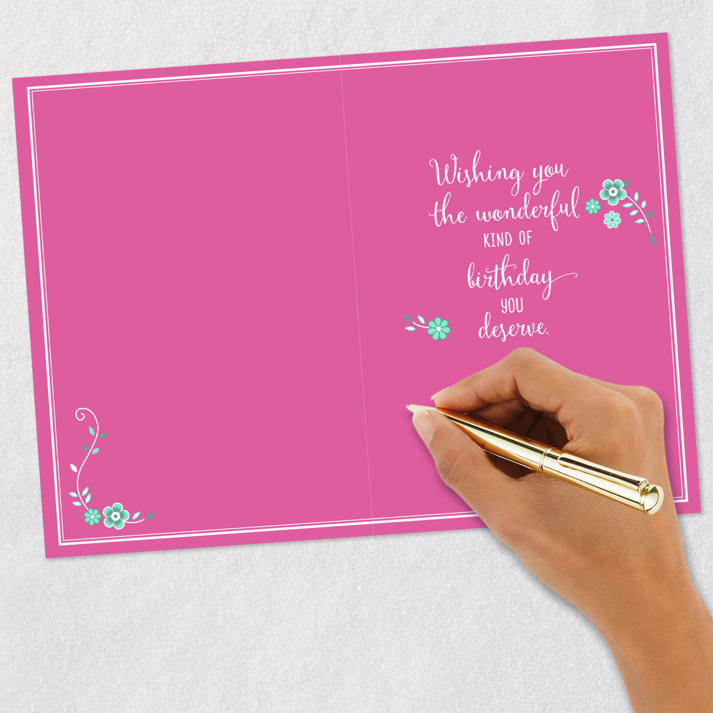 Wishing You the Birthday You Deserve Birthday Card - Greeting Cards ...