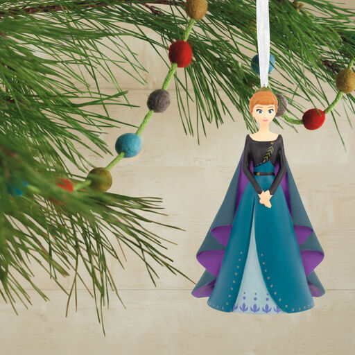 Disney Frozen 2 Queen Anna in Coronation Gown Hallmark Ornament, 