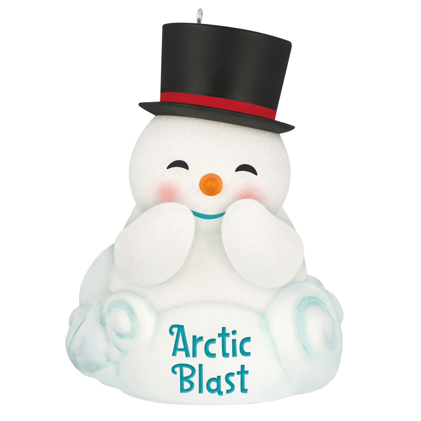 Arctic Blast Ornament With Light and Sound