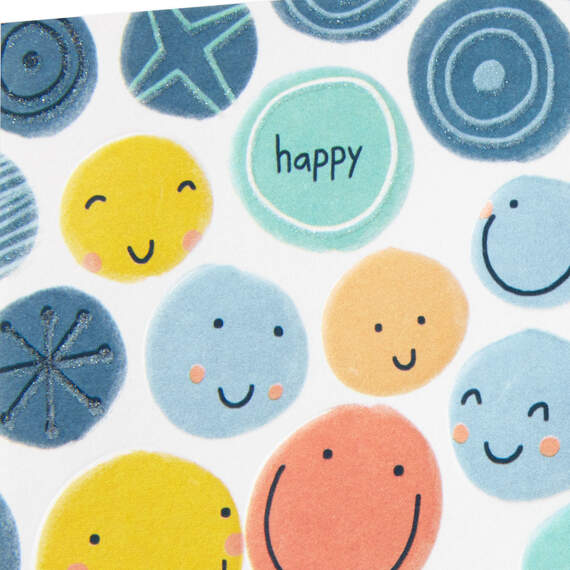 All-Day Happy Smiley Faces Birthday Card, , large image number 4