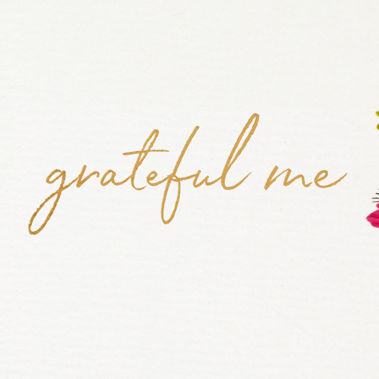 Squirrel With Plant Thank You Card  image number 2