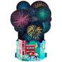 Festive Fireworks Pop Up Musical Congratulations Card With Light, , large image number 3