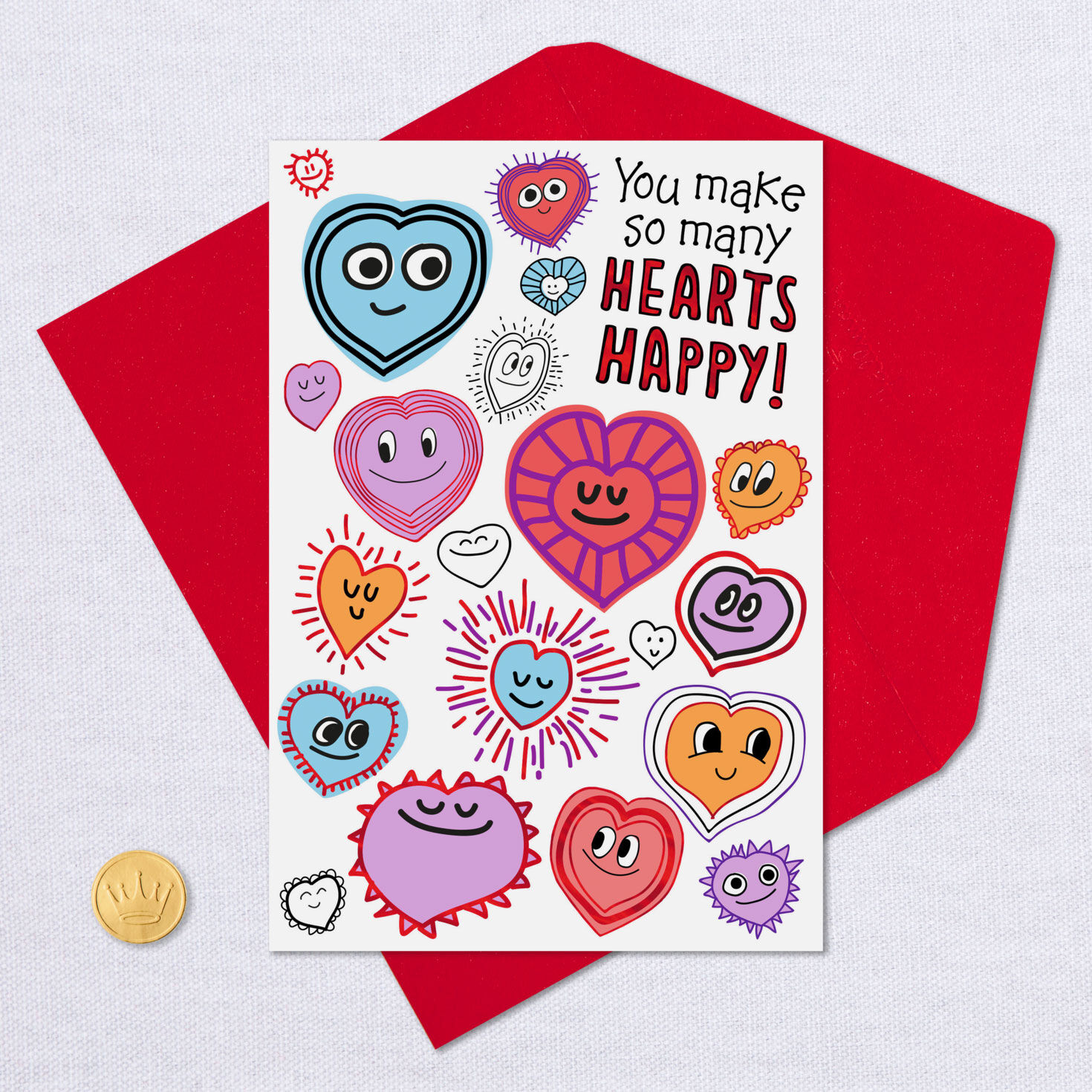 You Make Hearts Happy Valentine's Day Card for only USD 2.00 | Hallmark