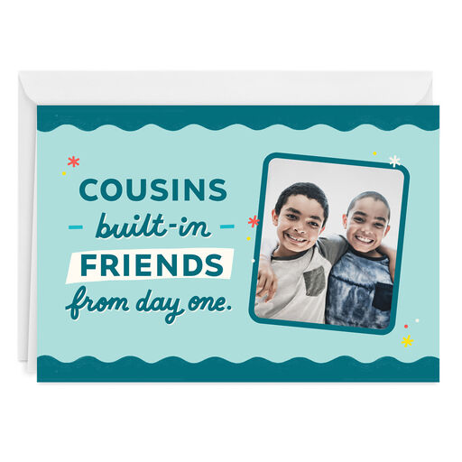 Friends From Day One Folded Photo Card, 