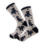 Black Labrador Novelty Crew Socks  image number 1