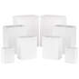 White Assorted Sizes 8-Pack Gift Bags, , large image number 1