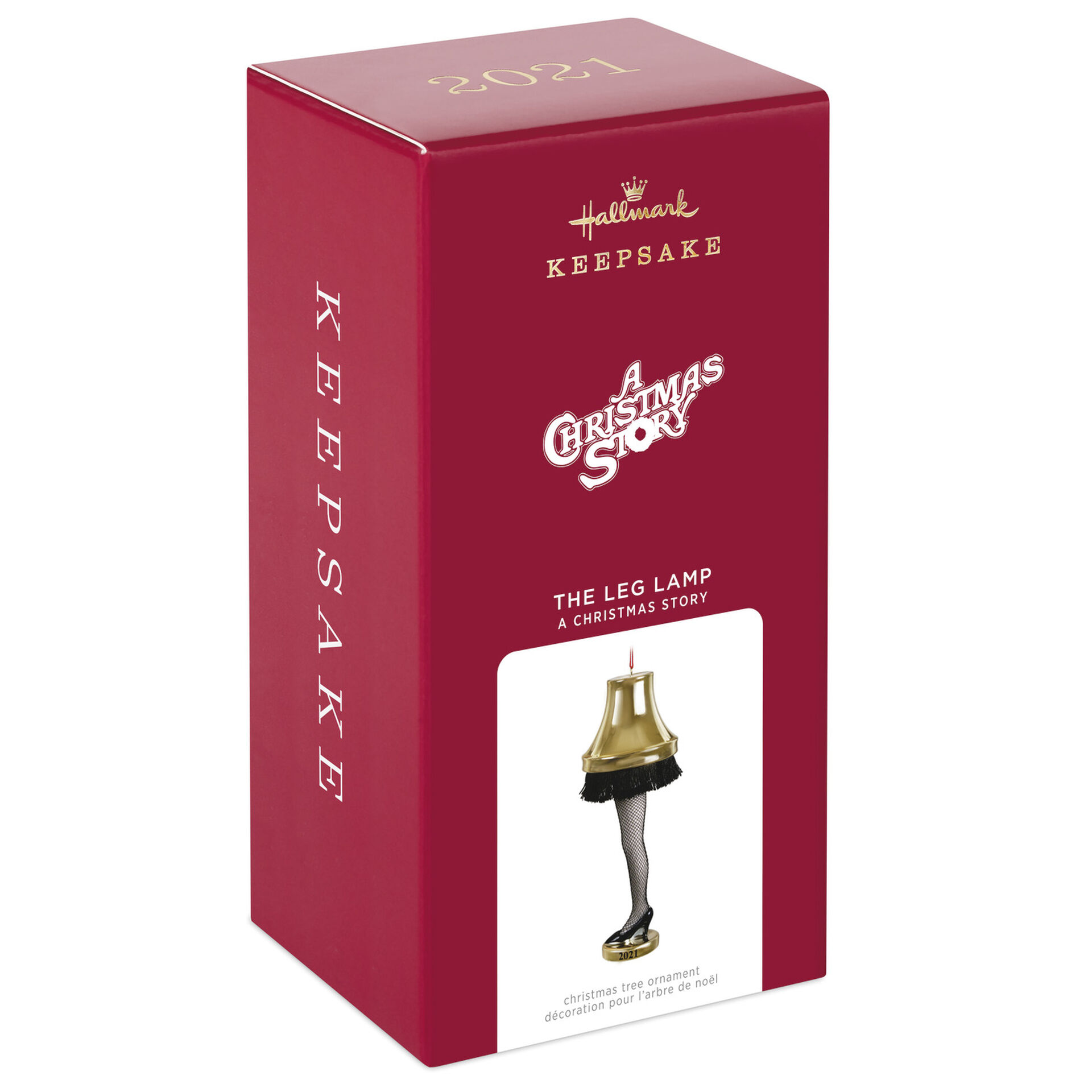 A Christmas Story™ The Leg Lamp 2021 Porcelain Ornament - Keepsake