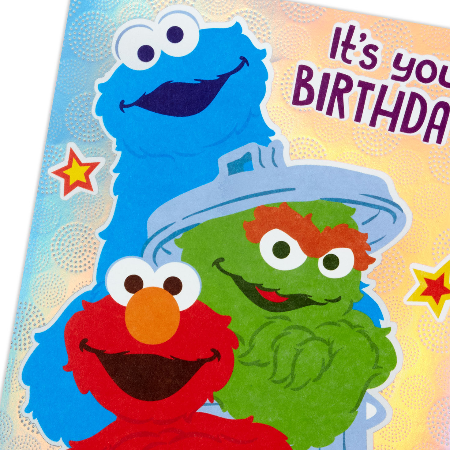 Sesame Street Pop-Up Birthday Card for Kids Card Front Detail image number 4