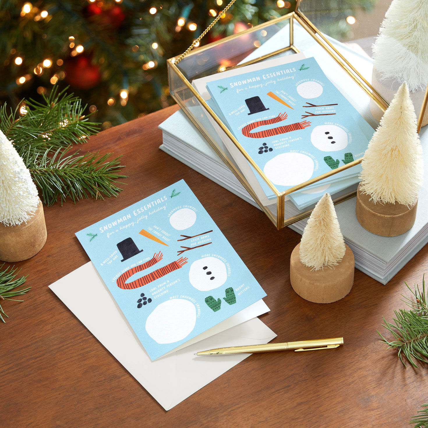 Snowman Essentials Boxed Christmas Cards, Pack of 16 for only USD 9.99 | Hallmark