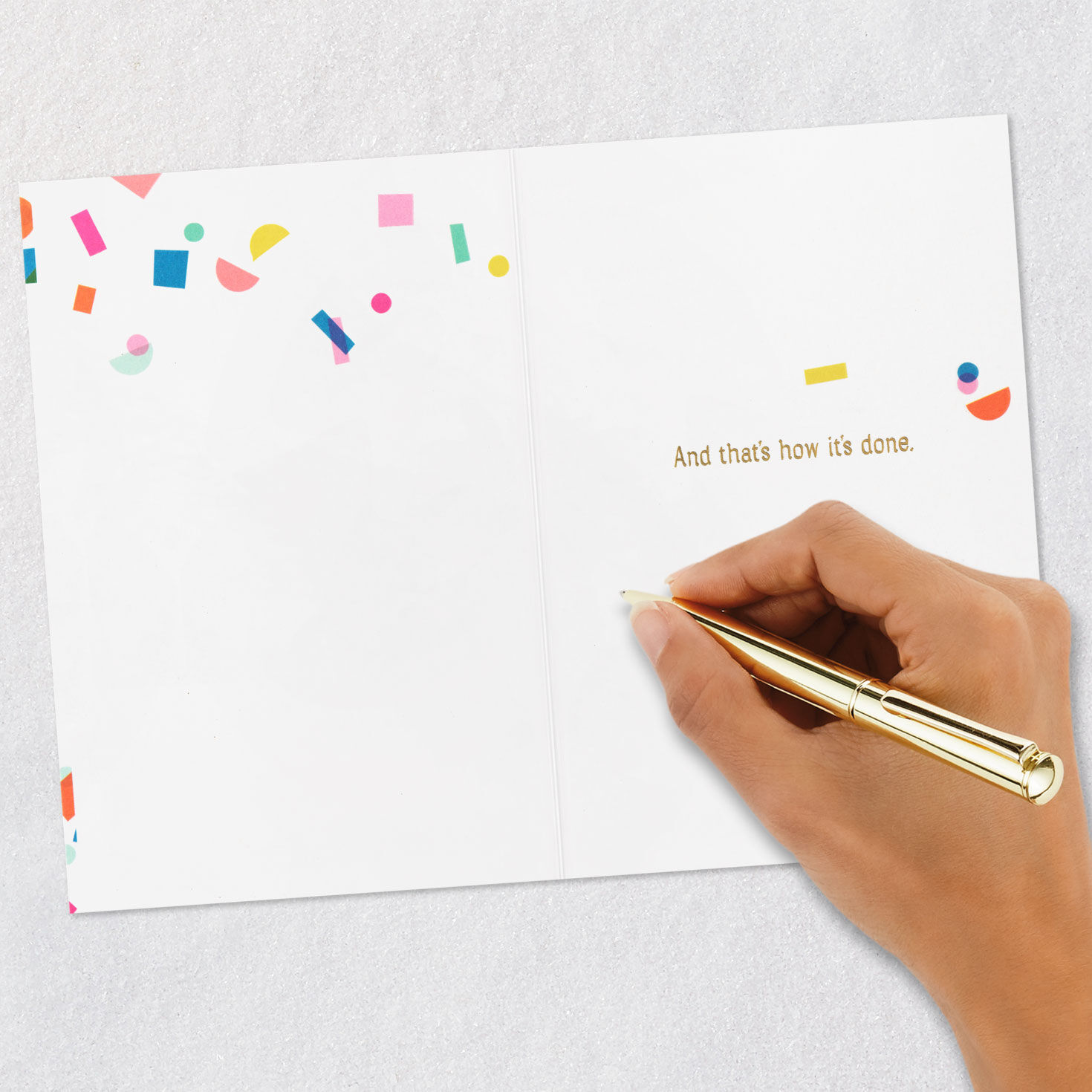 That's How It's Done Congratulations Card, , large image number 6